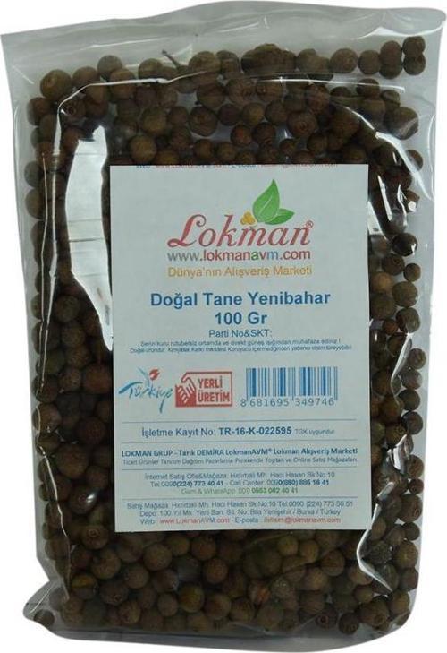 Yenibahar Tane Doğal Tane Yeni Bahar Bitkisi 100 gr