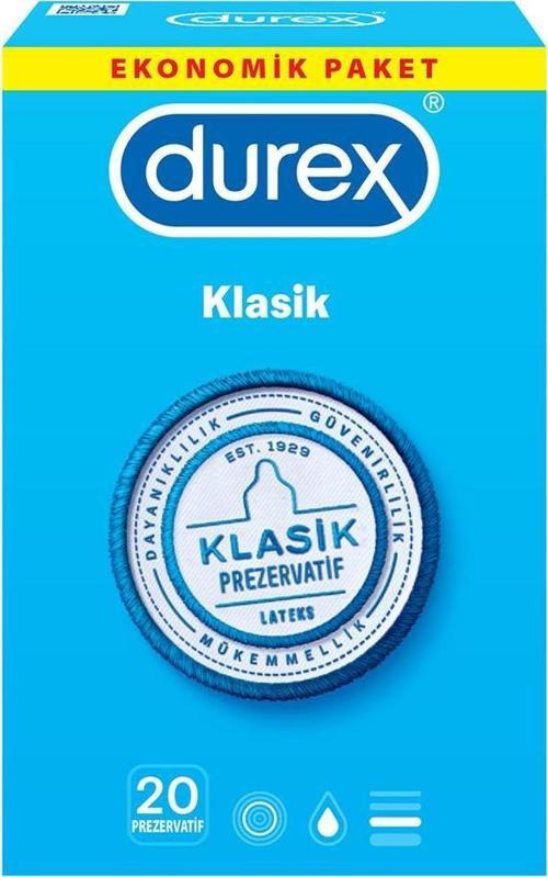Klasik Prezervatif 20li Tek Paket