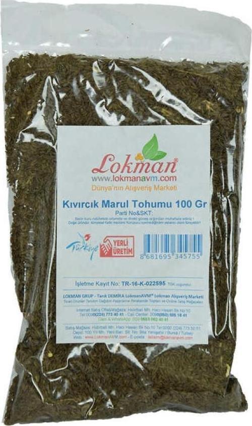 Doğal Saf Kıvırcık Marul Tohumu 100 gr. Mini Paket