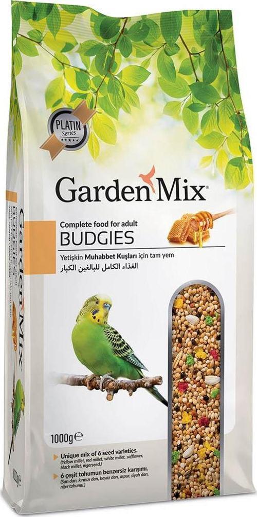 Platin Ballı Muhabbet Kuş Yemi 1 kg x 5 Adet