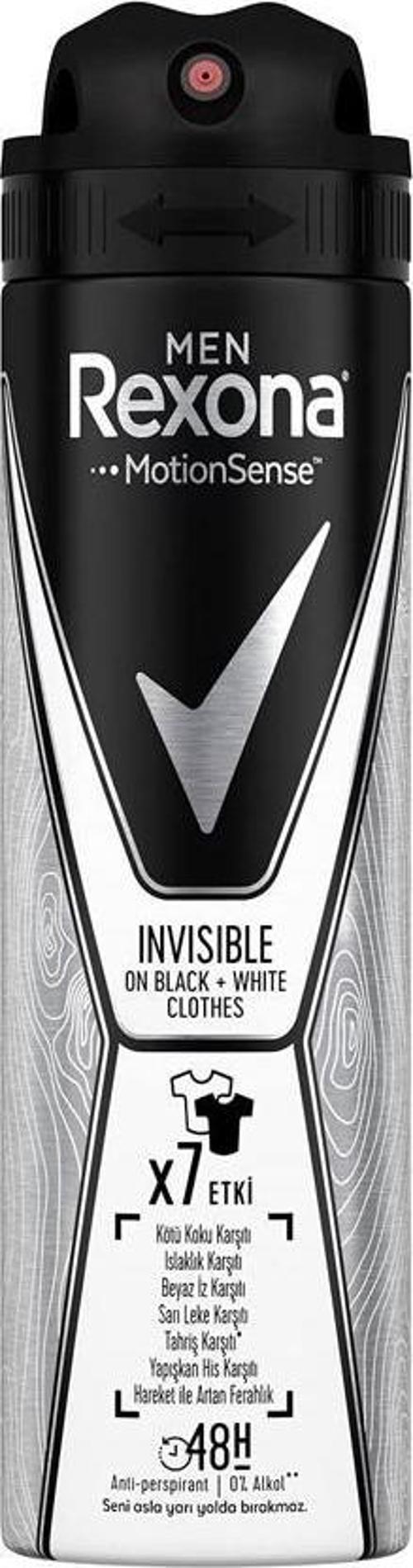 Men Invisible Black White Sprey Deodorant 150 ML