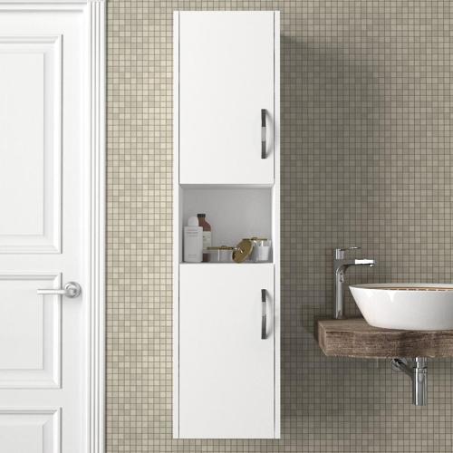 2 Kapaklı Asma Banyo Dolap