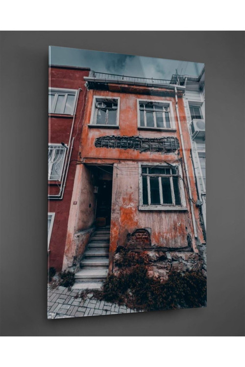 Eski Ev Dikey Cam Tablo