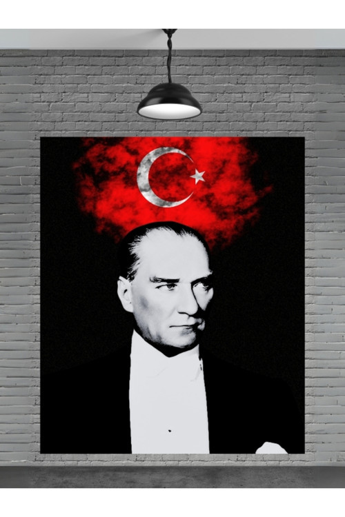 Mustafa Kemal Atatürk Cam Tablo