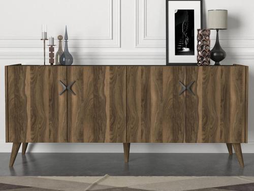 Exclusive Wood Konsol Ceviz-Antrasit