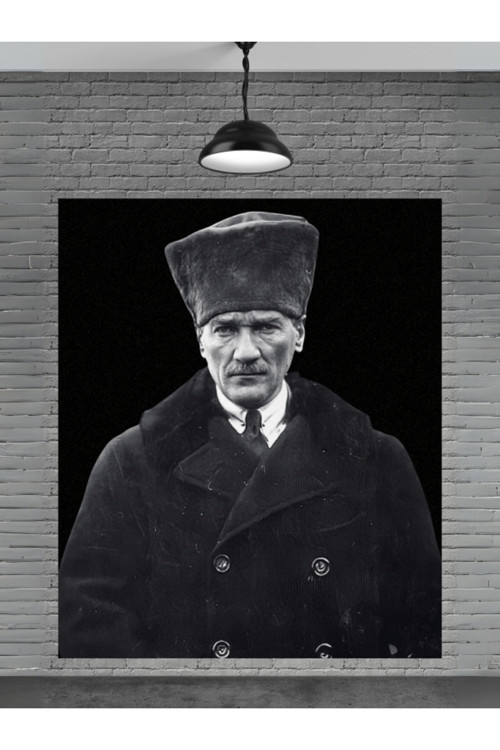 Mustafa Kemal Atatürk Cam Tablo