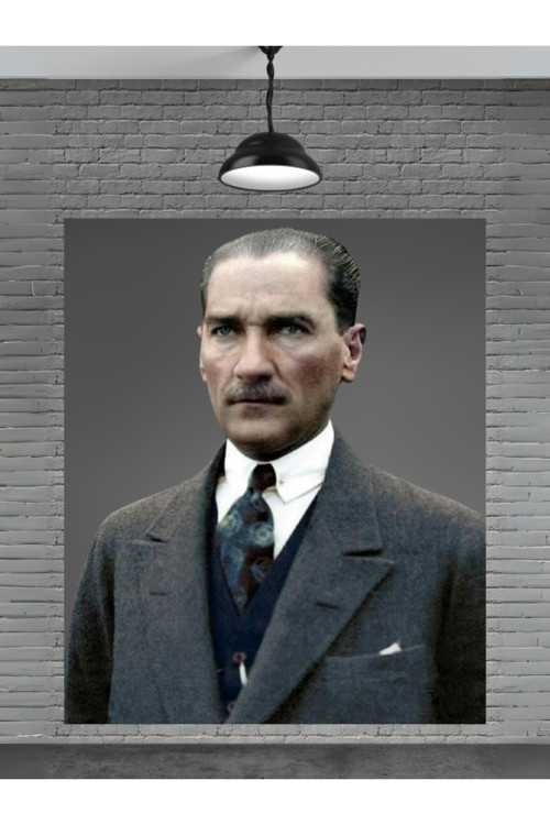 Mustafa Kemal Atatürk Cam Tablo