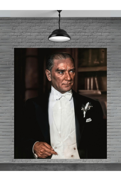 Mustafa Kemal Atatürk Cam Tablo