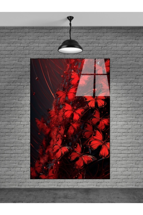 Çiçek Cam Tablo Sevilen Seriler