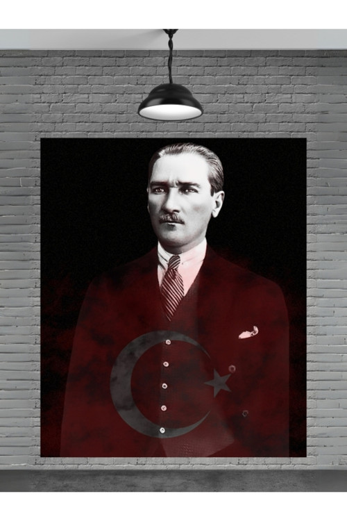 Mustafa Kemal Atatürk Cam Tablo