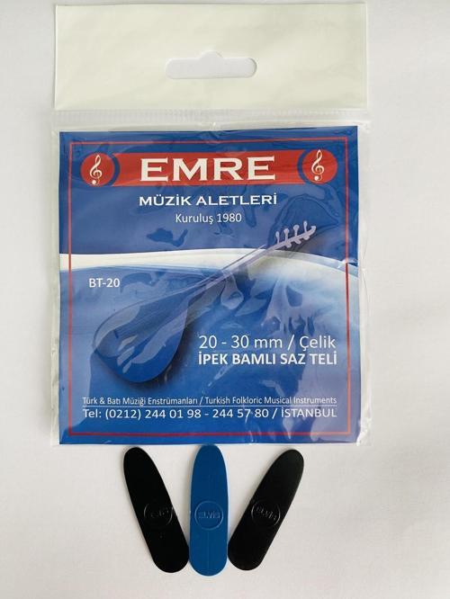 Emre 0.20Mm Çelik - Ipek Bamlı Uzun Sap Bağlama Teli - Mızrap Hediyeli