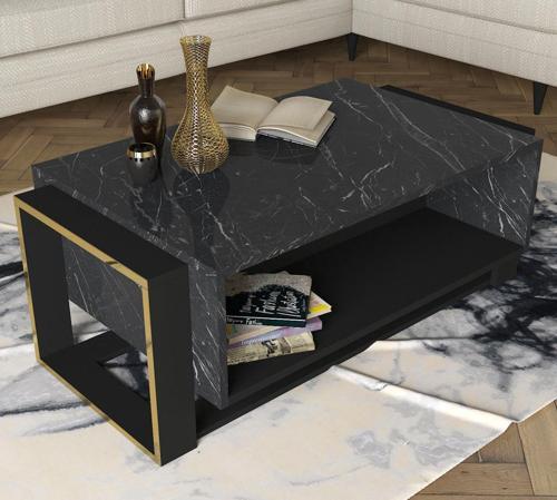 Exclusive Bianco Orta Sehpa Mermer