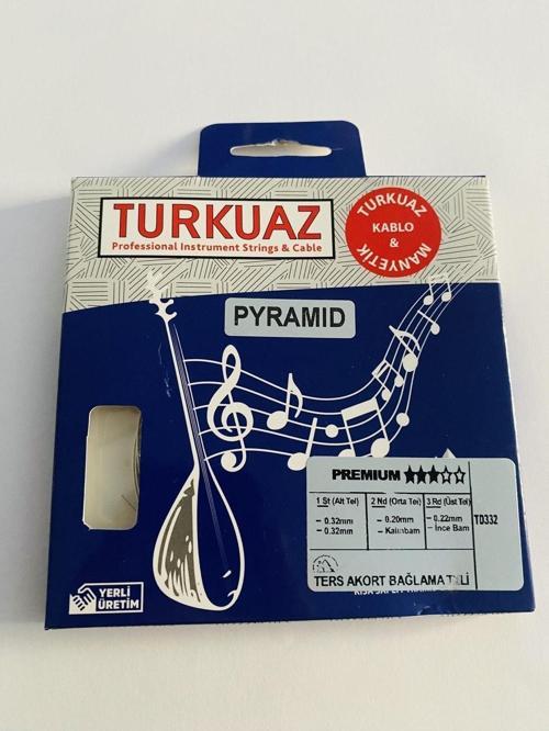 Turkuaz Td332 Premium Pyramid Ters Akort Bağlama Teli