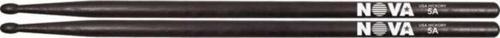 Vıcfırth N5Ab Baget(Çift) Nova 5A Wood Black (Siyah), Hıckory, 1