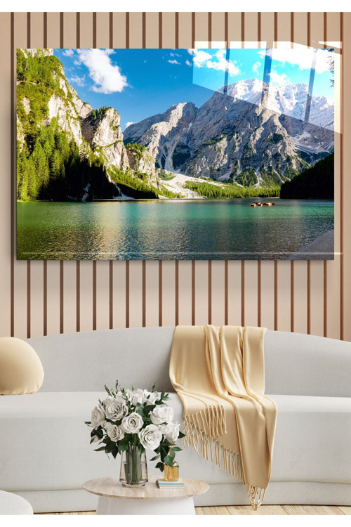 Manzara Cam Tablo Dekoratif Cam Tablo