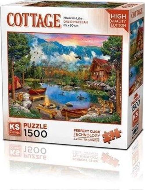 Puzzle 1500 Parça Mountain Lake