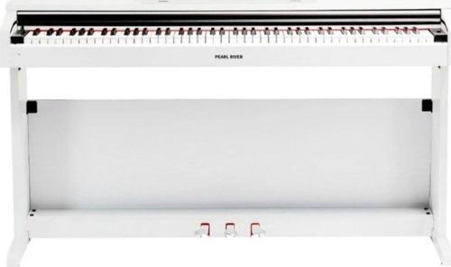 V - 03 Dijital Piyano ( Beyaz ) Tabure Kulaklık