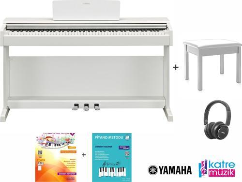 Ydp145Wh Beyaz Piyano ( Tabure Kulaklık Ve Piyano Metodları Hediyeli )