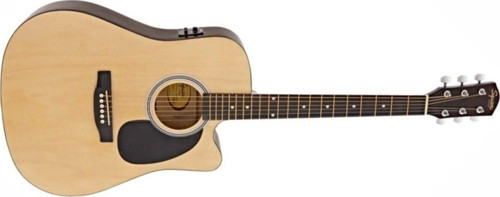 Fender Sa - 105Ce Elektro Akustik Gitar Dreadnought Cutaway Nat
