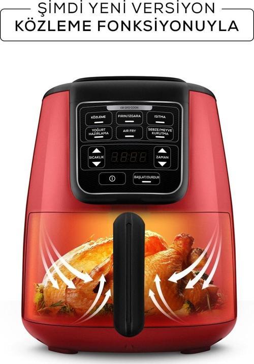 Air Pro Cook Köz Xl Airfryer Ruby