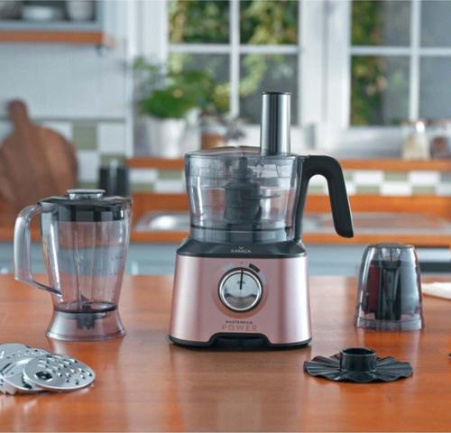 Mastermaid Power Multifunctional 10 In 1 Rosegold Mutfak Robotu, Blender Seti 2000w