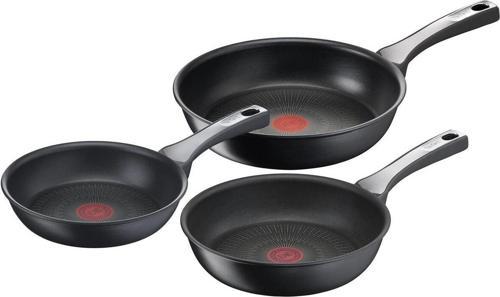 Titanyum 6x Unlimitedone Indüksiyon Tabanlı 3'lü Tava Seti - 20/24/28 Cm