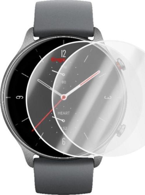 Amazfit GTR 2e 47 MM Saat Ekran Koruyucu Tam Kaplama TPU Film 2 Adet