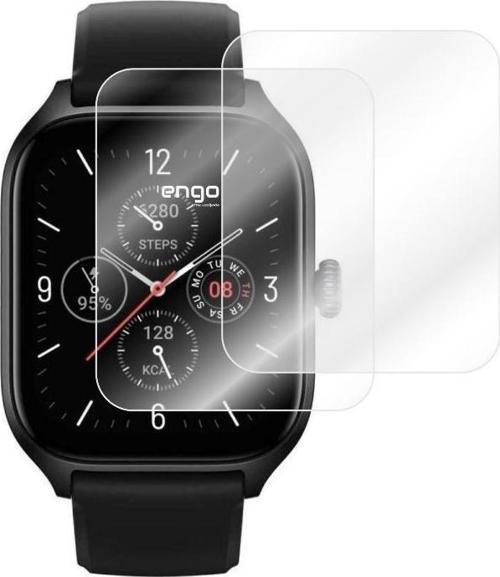 Amazfit GTS 4 Ekran Koruyucu TPU Şeffaf Film 2 Adet