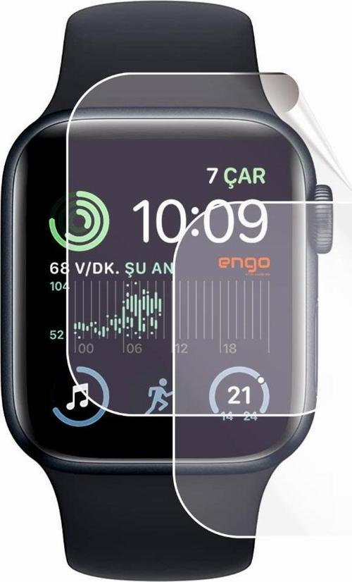 Apple Watch 40 MM Ekran Koruyucu Şeffaf Esnek TPU Film 2 Adet