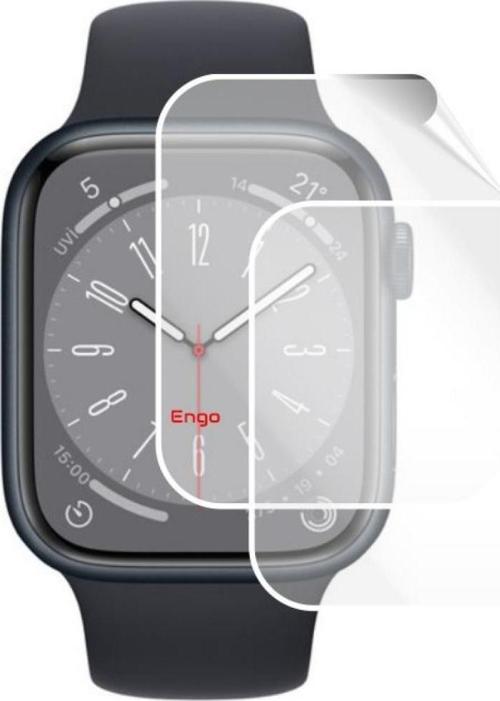 Apple Watch 8 45 MM Ekran Koruyucu Şeffaf Esnek TPU Film 2 Adet