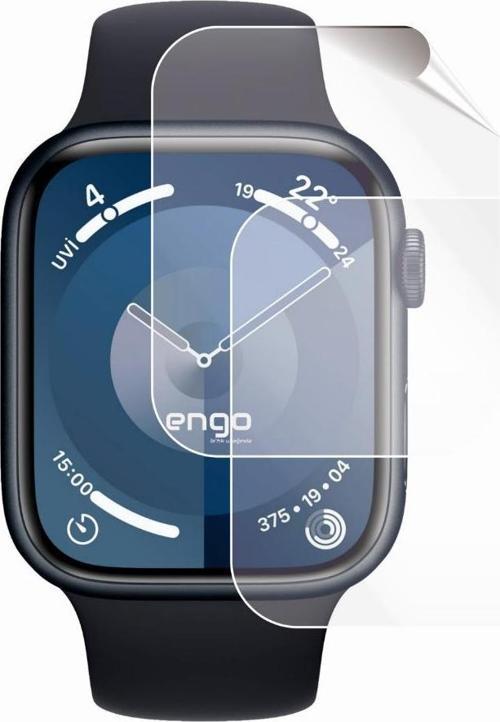 Apple Watch 9 45mm Ekran Koruyucu Şeffaf TPU Film 2 Adet