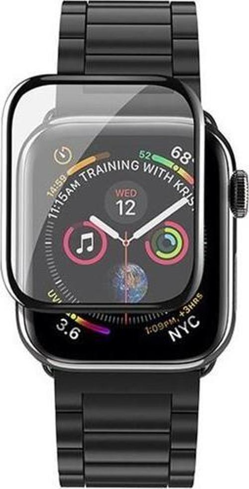 Apple Watch Series 4 Ekran Koruyucu Temperli Esnek Cam (40 mm)