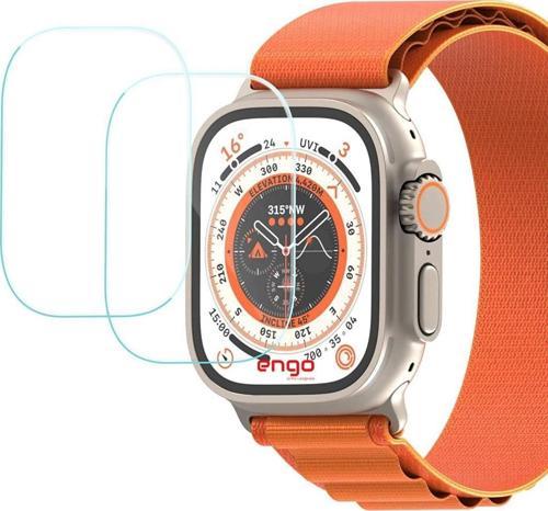 Apple Watch Ultra 49MM Ekran Koruyucu Flexible Esnek Cam 2 Adet