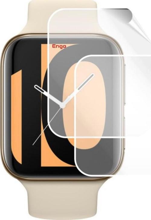 Oppo Watch 46 mm Ekran Koruyucu Şeffaf TPU Film 2 Adet