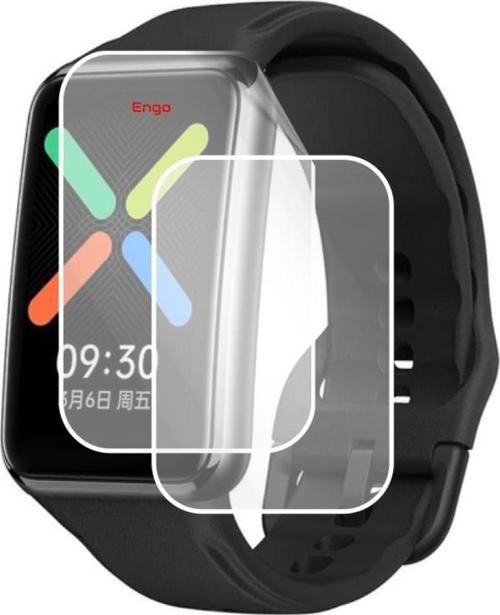Oppo Watch Free Ekran Koruyucu Şeffaf TPU Film 2 Adet