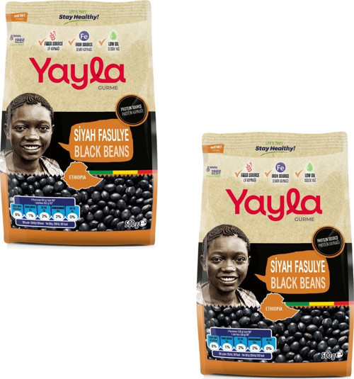 Gurme Siyah Fasulye 500 gr x2