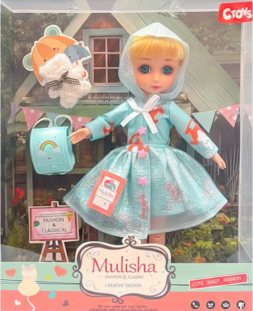 Mulisha Fashion & Classic Oyuncak Bebek Aksesuarlı 30 cm QJ136D