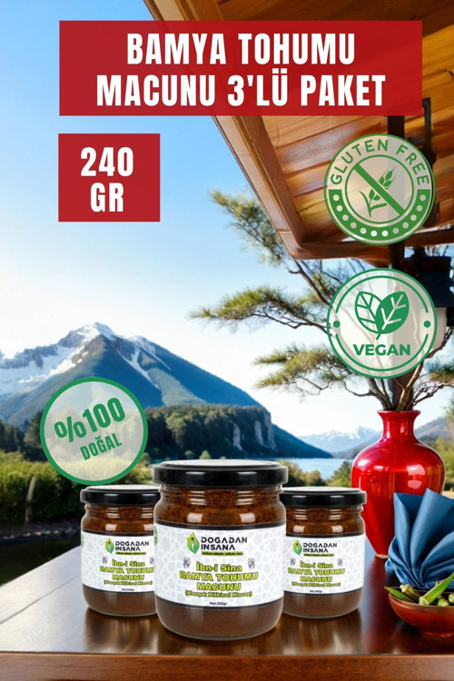 Bamya Tohumu Macunu 240 Gr - 3'Lü Paket