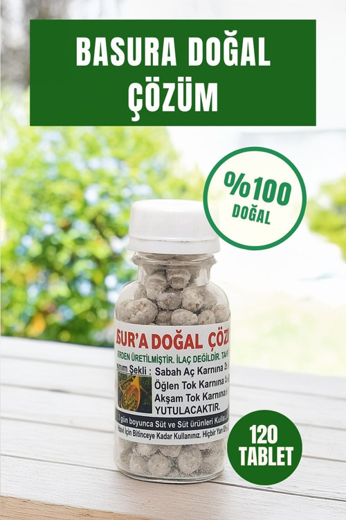 Ba-Sur'A Doğal Çözüm 120 Tablet