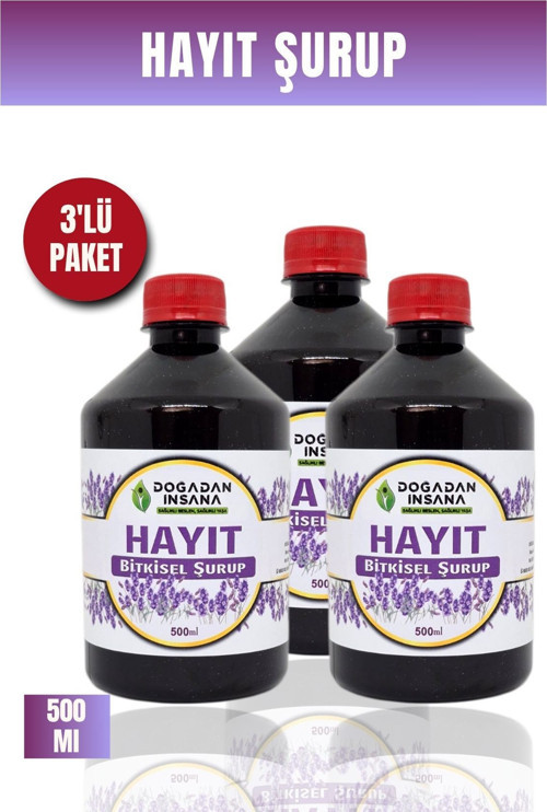 Üçlü Paket Hayıt Bitkisel Karışım Şurubu – 500 Ml