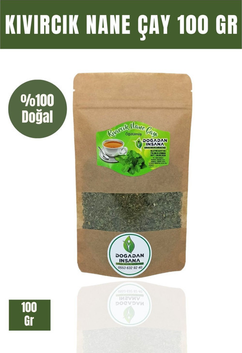 100 Gr Spearmint Tea ( Kıvırcık Nane Çayı )