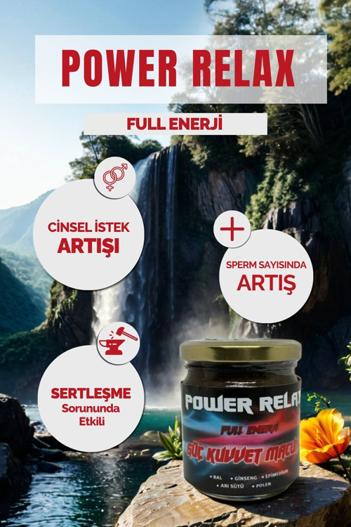 Power Relax Güç Macunu 240 Gr Sertlestiricitr3 Geciktiriçitr3 Kalınlaştırıcıtr3 Azdırıçım3