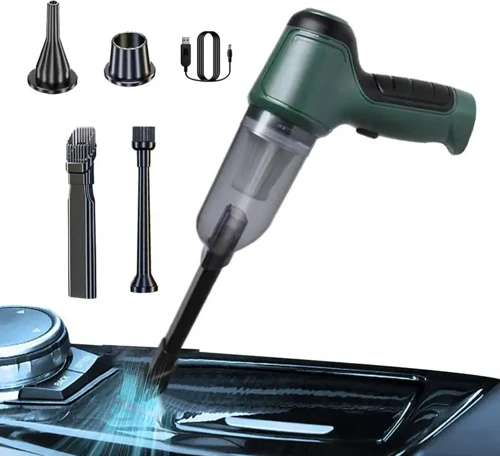 Air Blower Araba Süpürgesi Yeşil