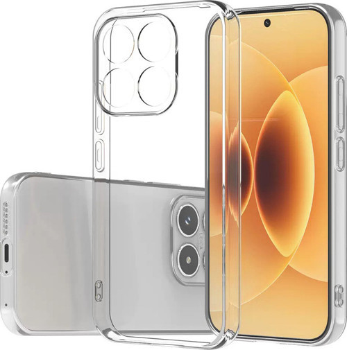 Xiaomi 15T Kılıf İnce ve Esnek Şeffaf Süper Silikon