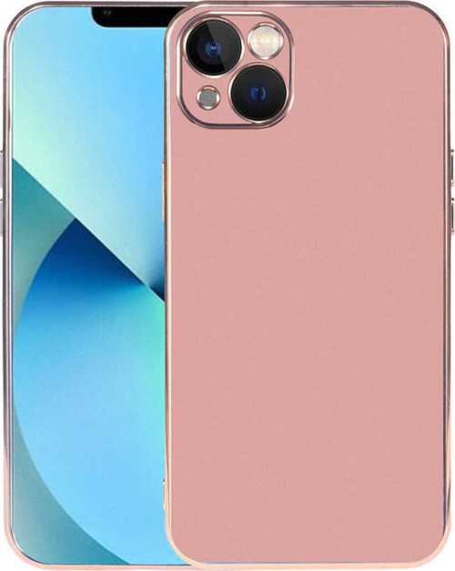 İphone 13 Uyumlu Klfs Viyana Kılıf-Rose Gold