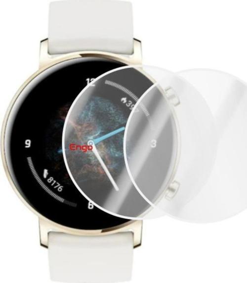 Huawei Watch GT2 42 mm Ekran Koruyucu Şeffaf TPU Film 2 Adet