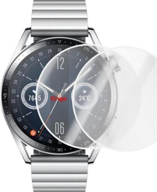 Huawei Watch GT3 46 mm Ekran Koruyucu Şeffaf TPU Film 2 Adet