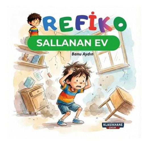 Refiko - Sallanan Ev Renkli Resimli 3 - 9 Yaş