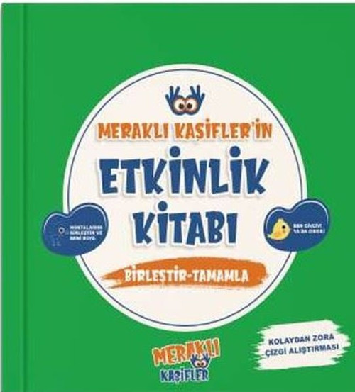 Meraklı Kaşifler'in Etkinlik Kitabı Birleştir - Tamamla