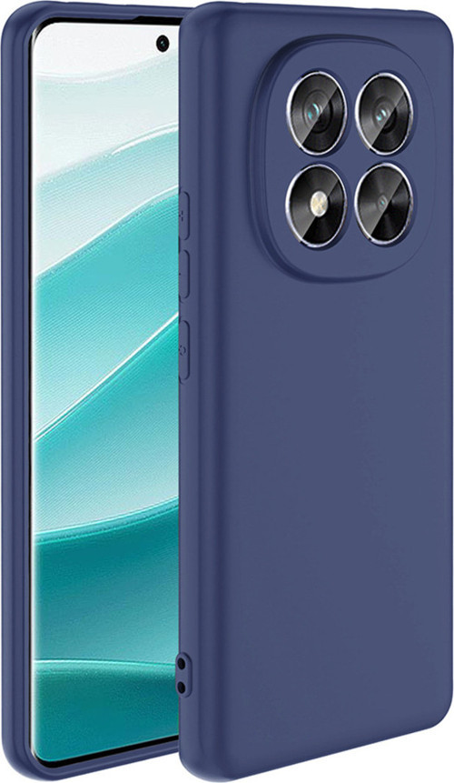 Redmi Note 14 Pro 4G Kılıf Klfs Mara Lansman Kapak - Lacivert